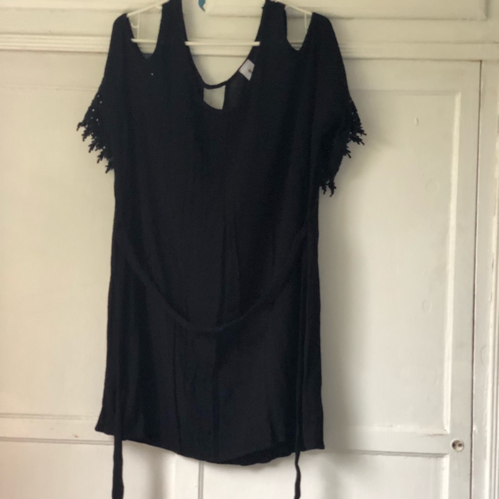 black blouse